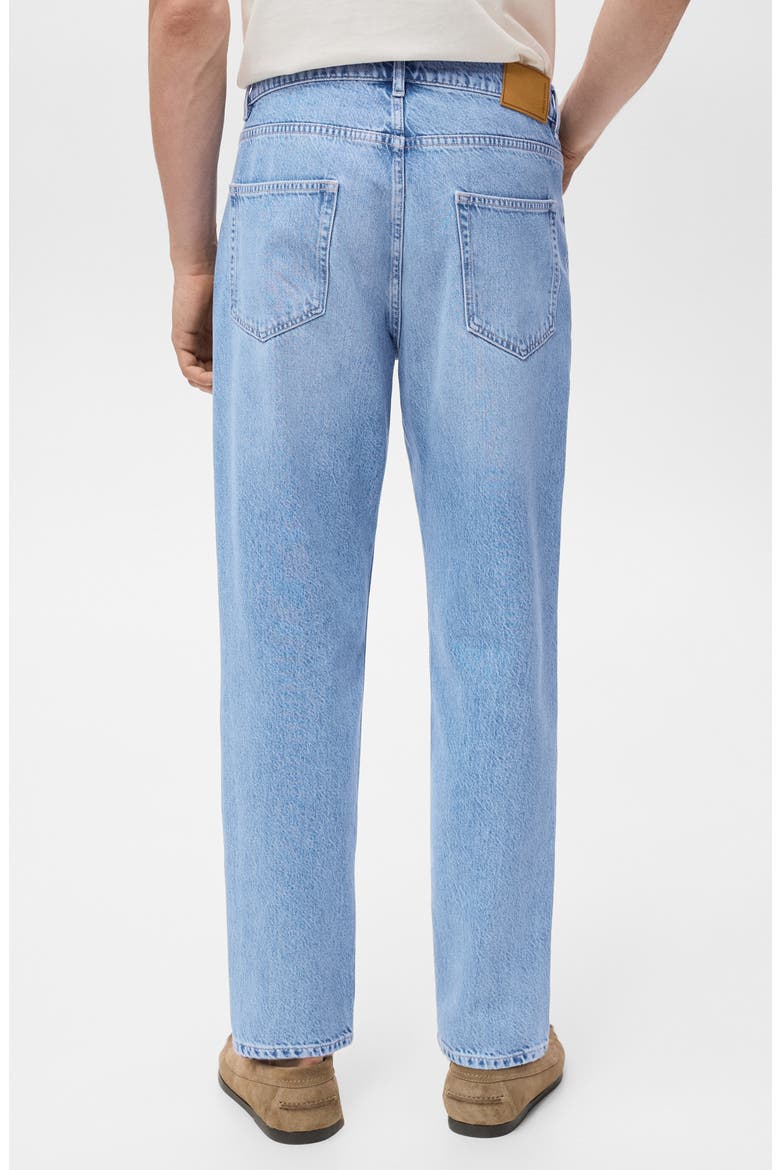 Lore Tapered Straight Leg Jeans, Alternate, color, MEDIUM BLUE