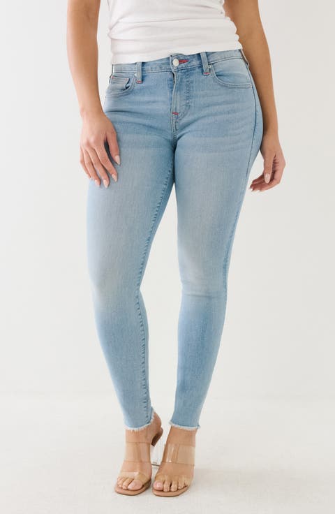 Jennie Mid Rise Skinny Jeans (Light Rainy Wash)