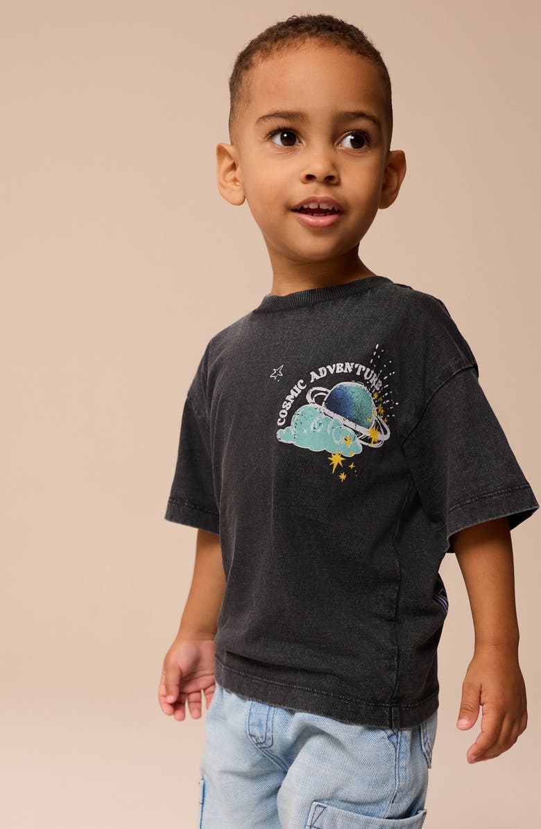 NEXT Kids' Follow the Cosmos Cotton Graphic T-Shirt, Alternate, color, 