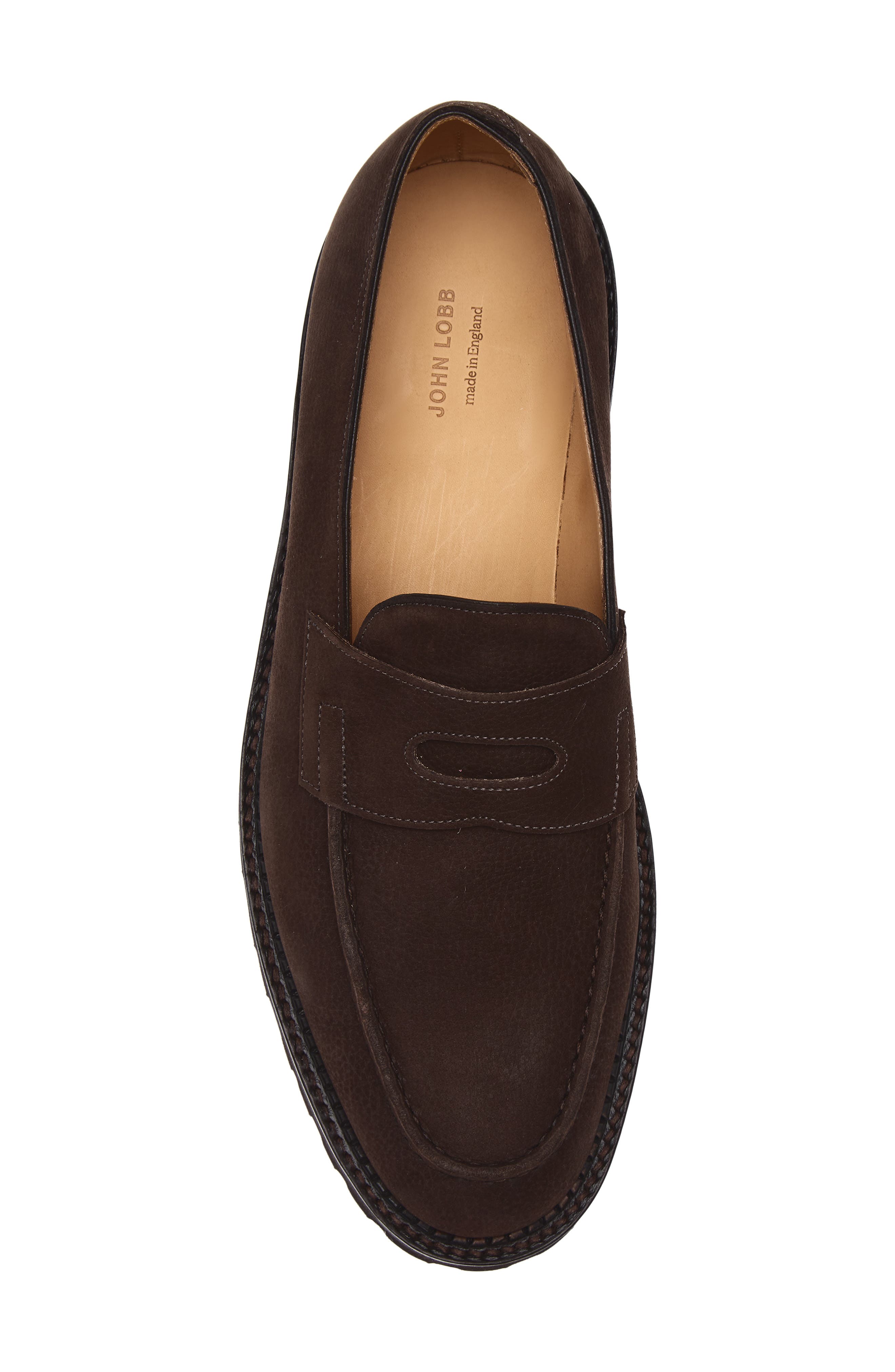 John Lobb Lopez New Standard Penny Loafer, Alternate, color, 1Y-Bruinn