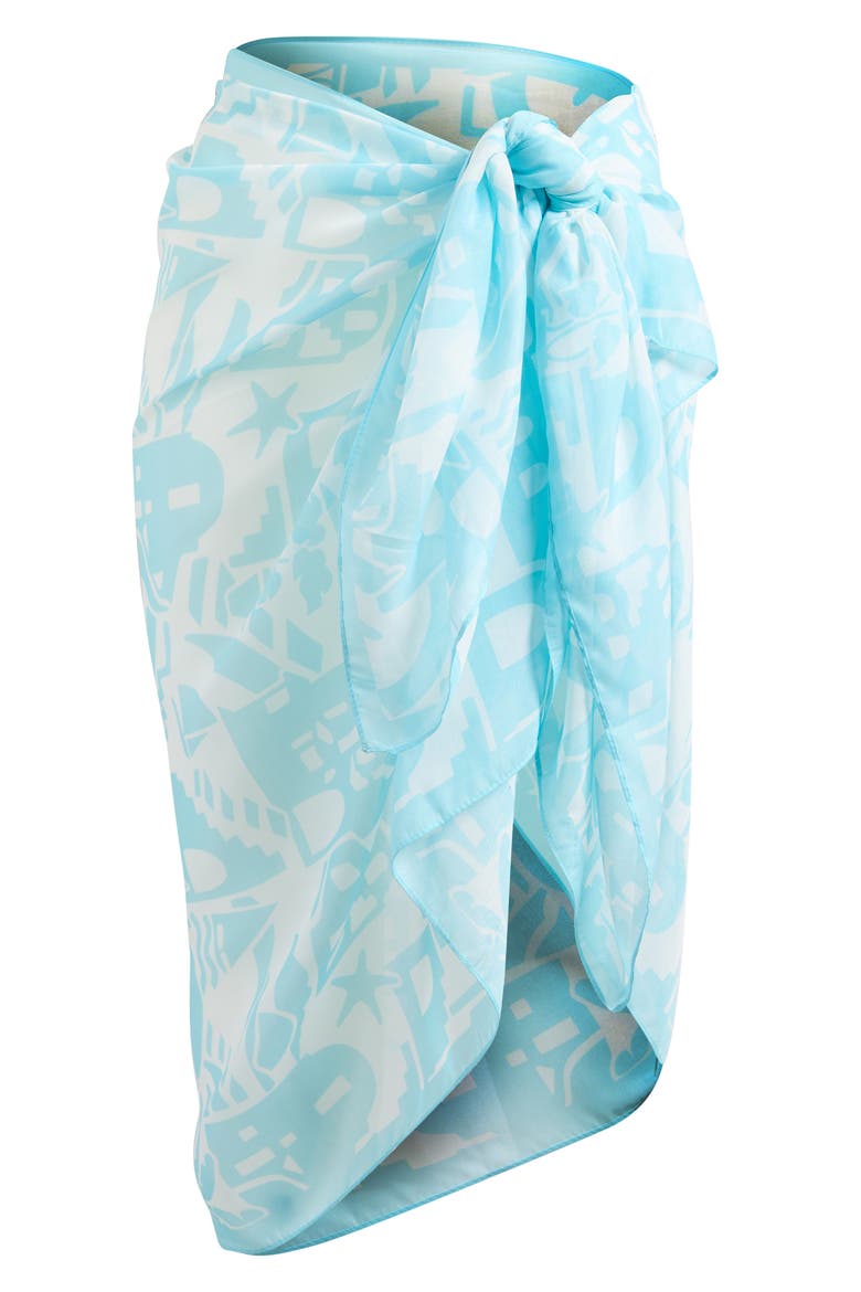 Vacay Ready Pareo, Alternate, color, BLUE