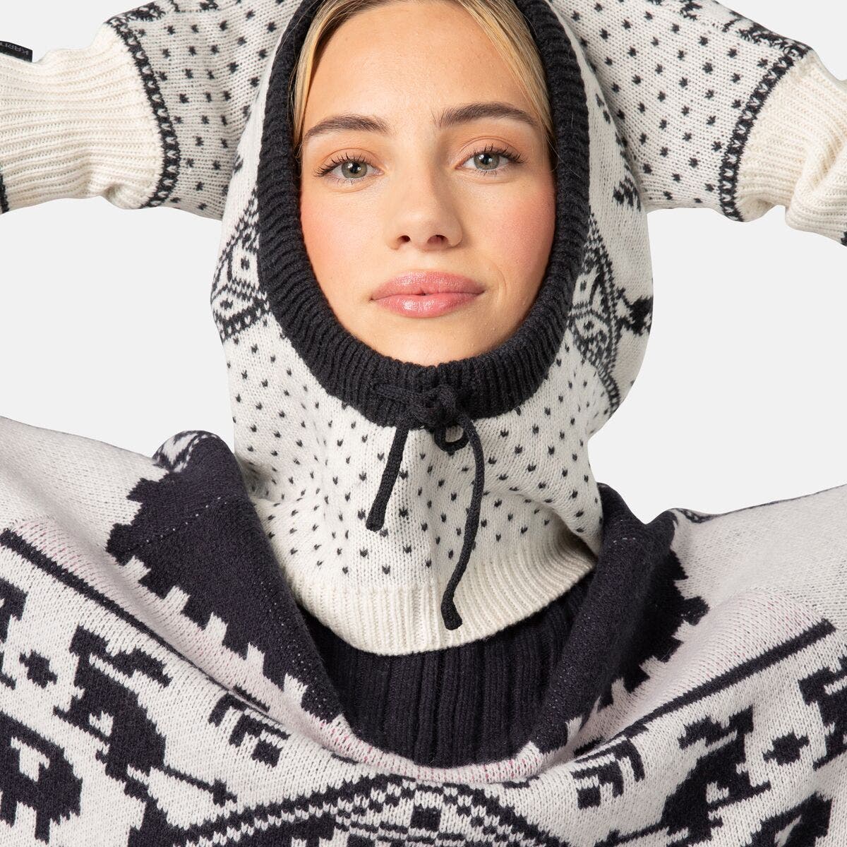 Saga - Balaclava Ski | Outerwear Sage Warm eBay M Size Jacket Knit 