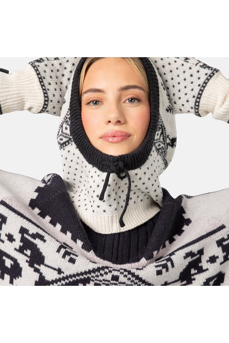 Saga Knit Balaclava - Women's, Alternate, color, Nwhite