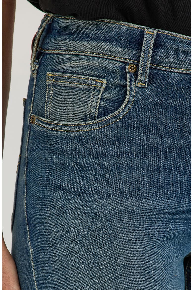 Ever Fit High Waist Flare Leg Jeans, Alternate, color, INDIGO TEA