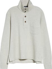 TOM FORD Cotton, Silk & Cashmere Half Button Pullover