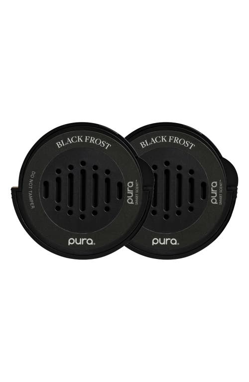 Pura Black Frost Car Dual Refill Pack In Black Frost