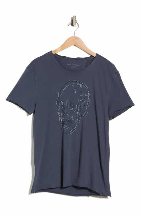Embroidered Skull T-Shirt