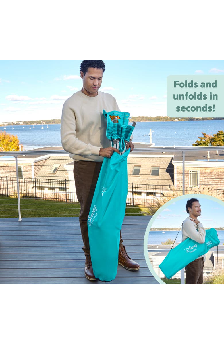 BRIGHT STARTS Finding Nemo Pop N Dine, Alternate, color, Teal