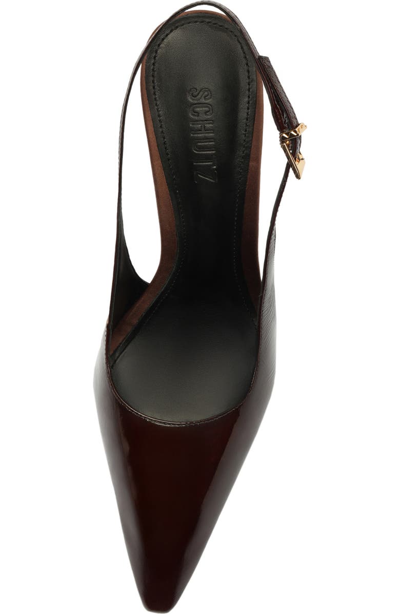 Schutz Leona Slingback Pump, Alternate, color, Maplewood