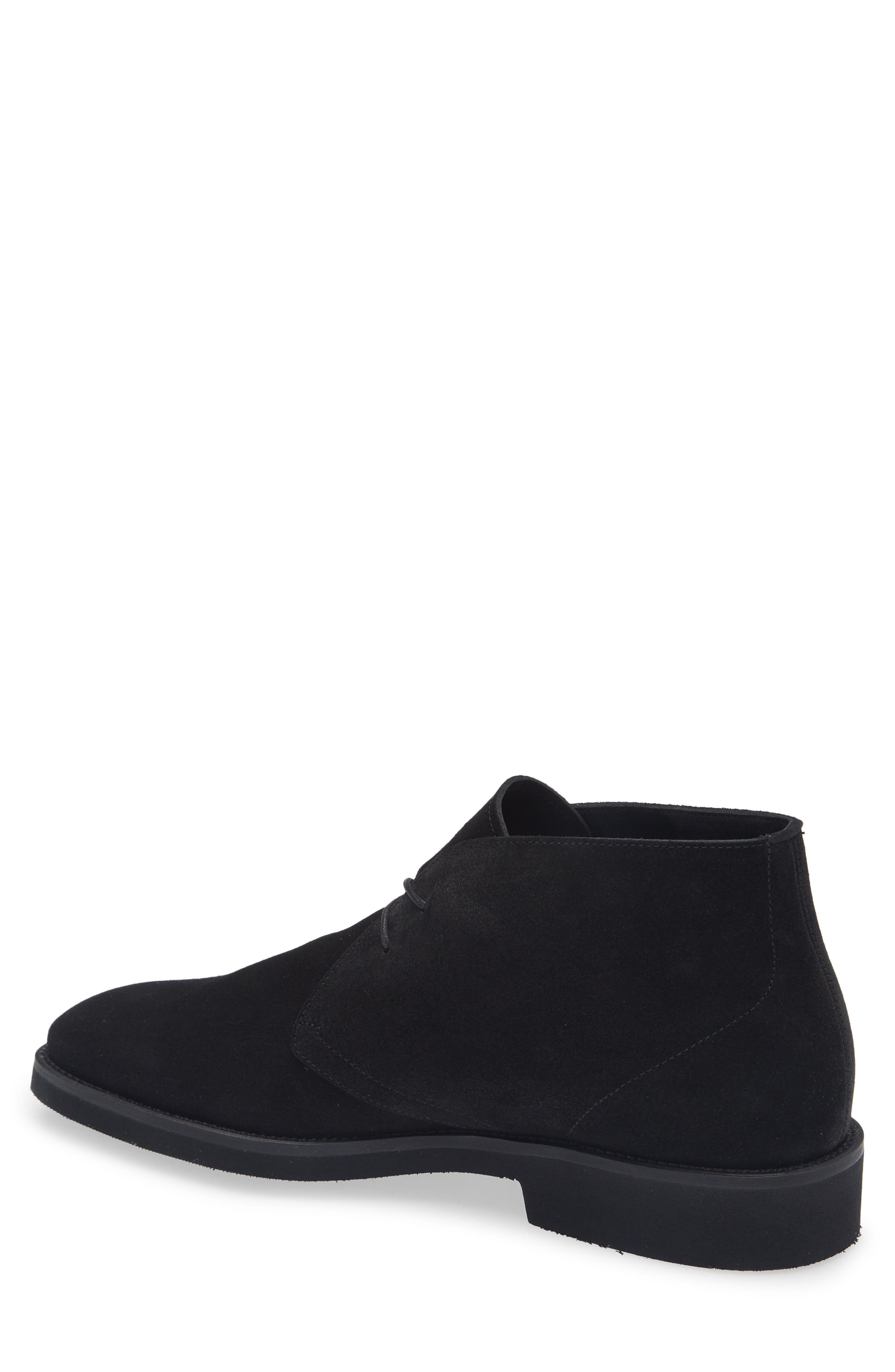 TOM FORD Suede Desert Boot, Alternate, color, Black