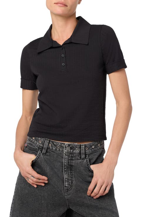 Boxy Crop Polo