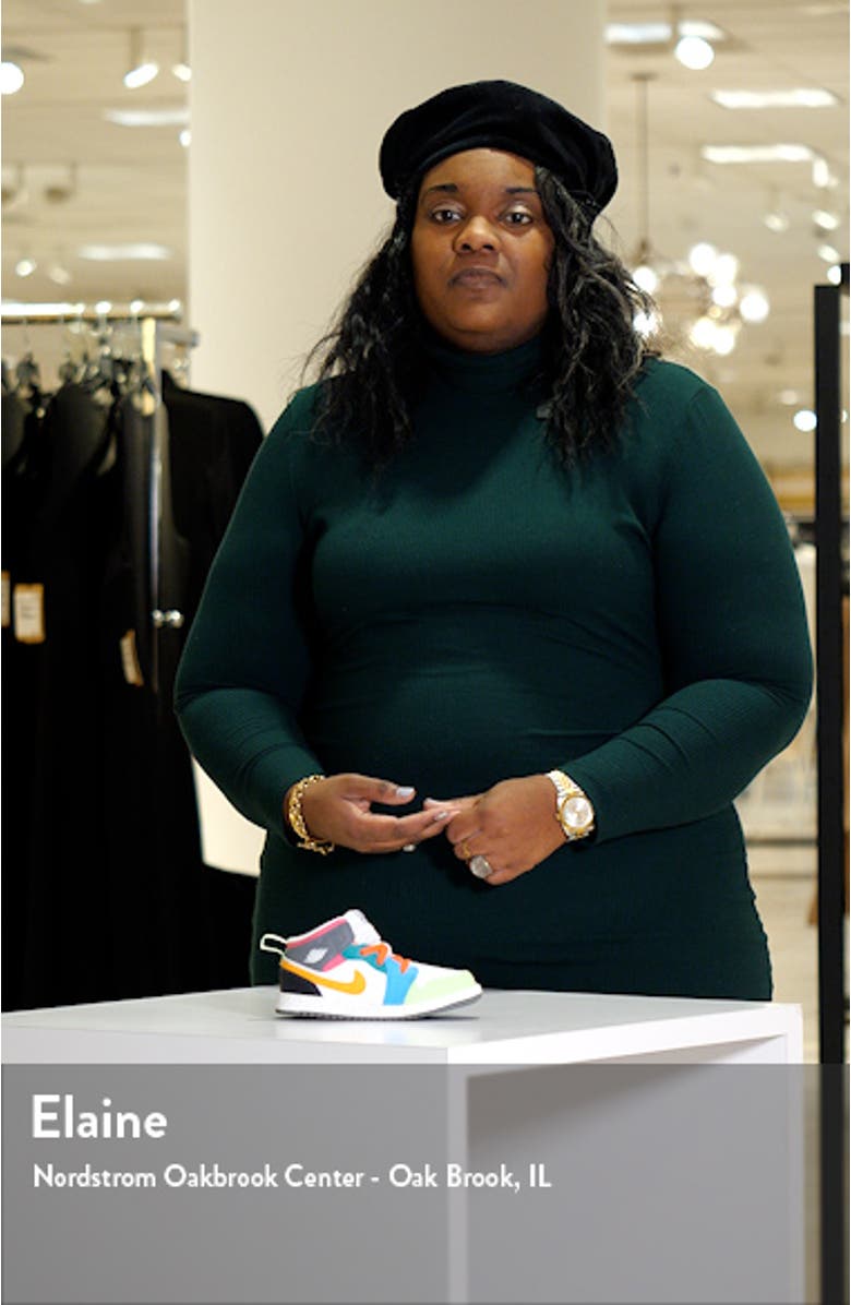 Kids' Jordan 1 Special Edition Mid Sneaker, sales video thumbnail