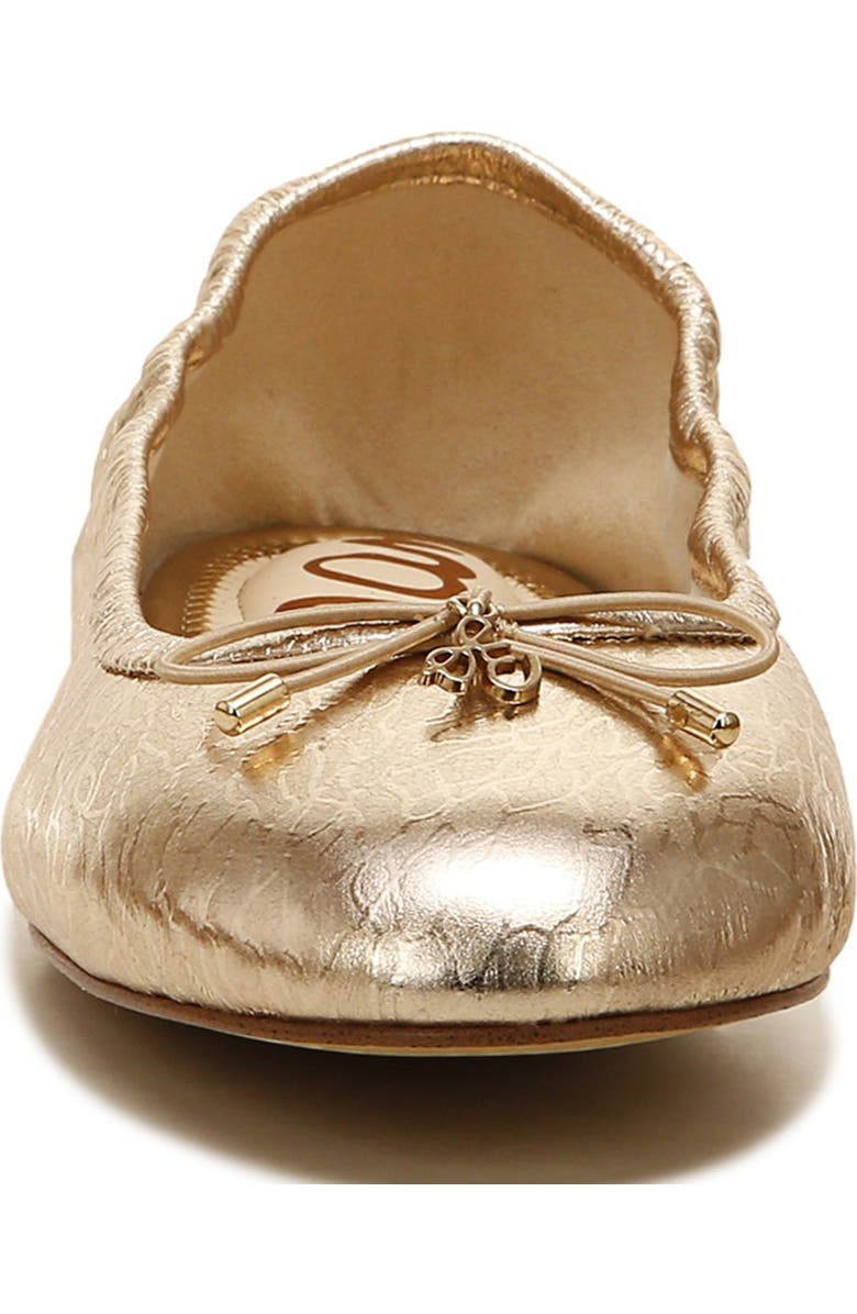 Sam Edelman Felicia Flat, Alternate, color, Gold Leaf