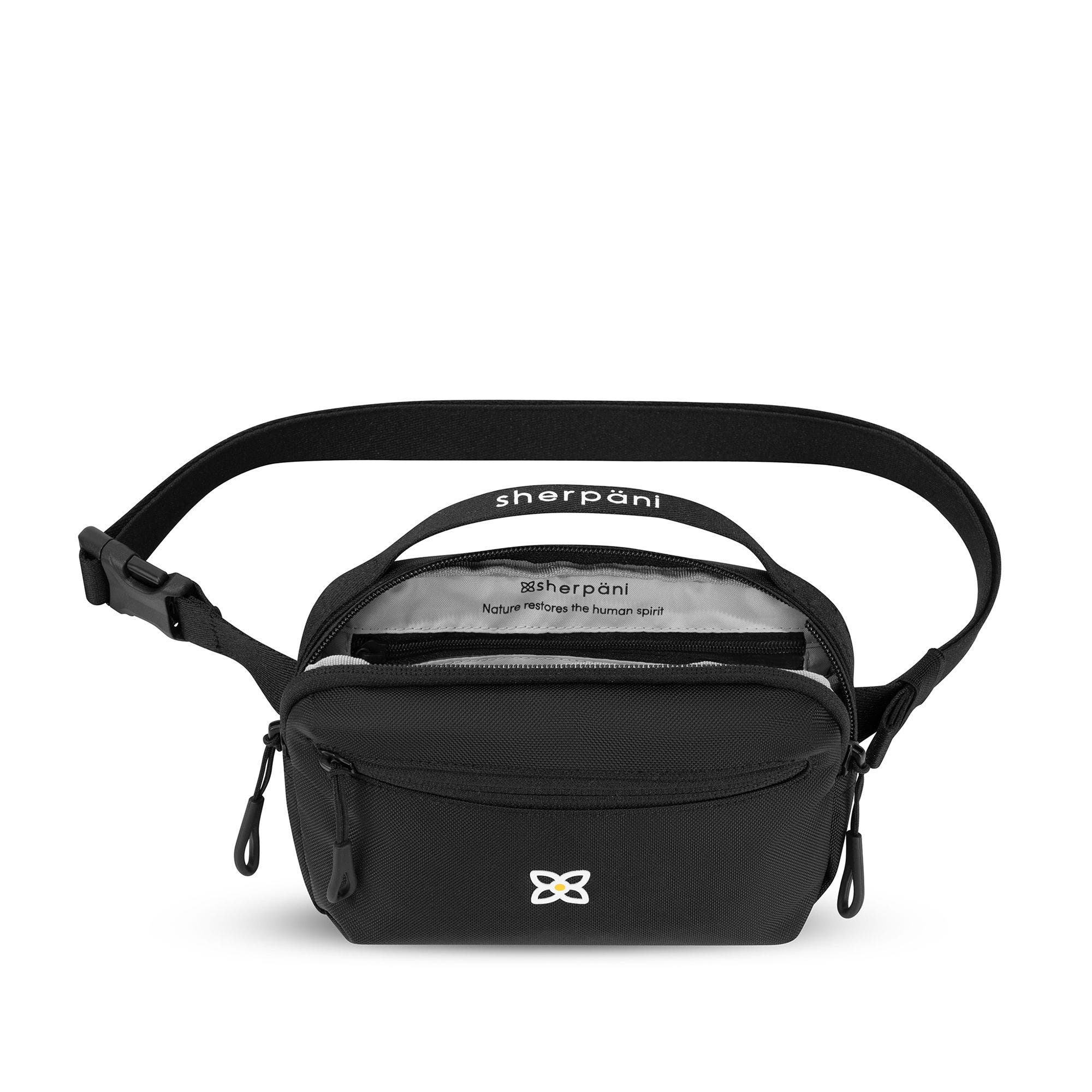 Sherpani Hyk Lightweight Belt Bag, Alternate, color, Raven