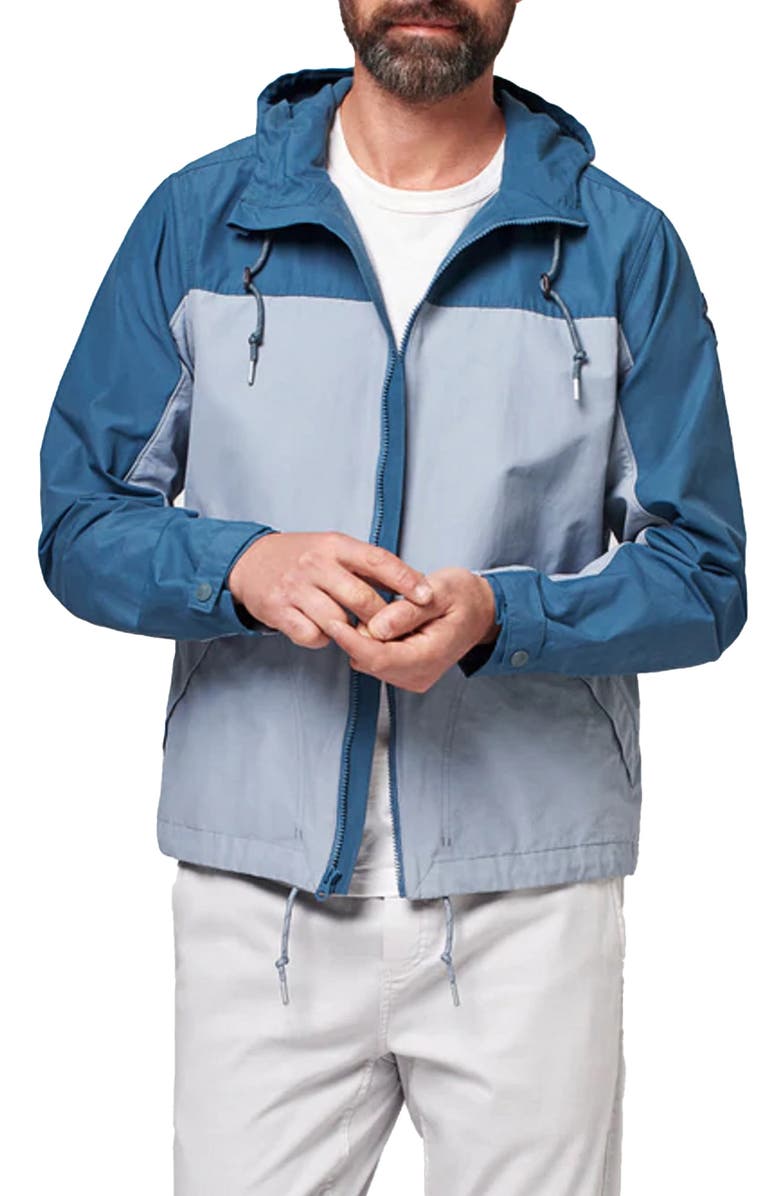 Faherty Organic Cotton Blend Rain Jacket, Main, color, 