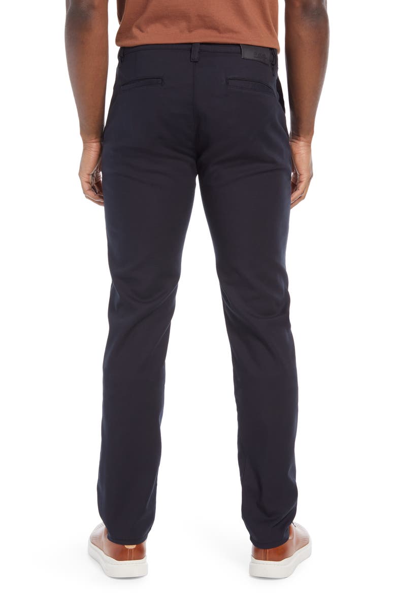 Verona Slim Fit Straight Leg Chinos, Alternate, color, BLACK HIGH FLYER