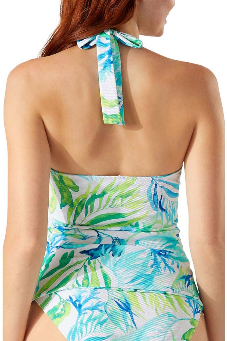 Island Cays Seafronds Reversible Tankini Top, Alternate, color, WHITE REV
