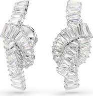 Swarovski Matric Knot Drop Earrings