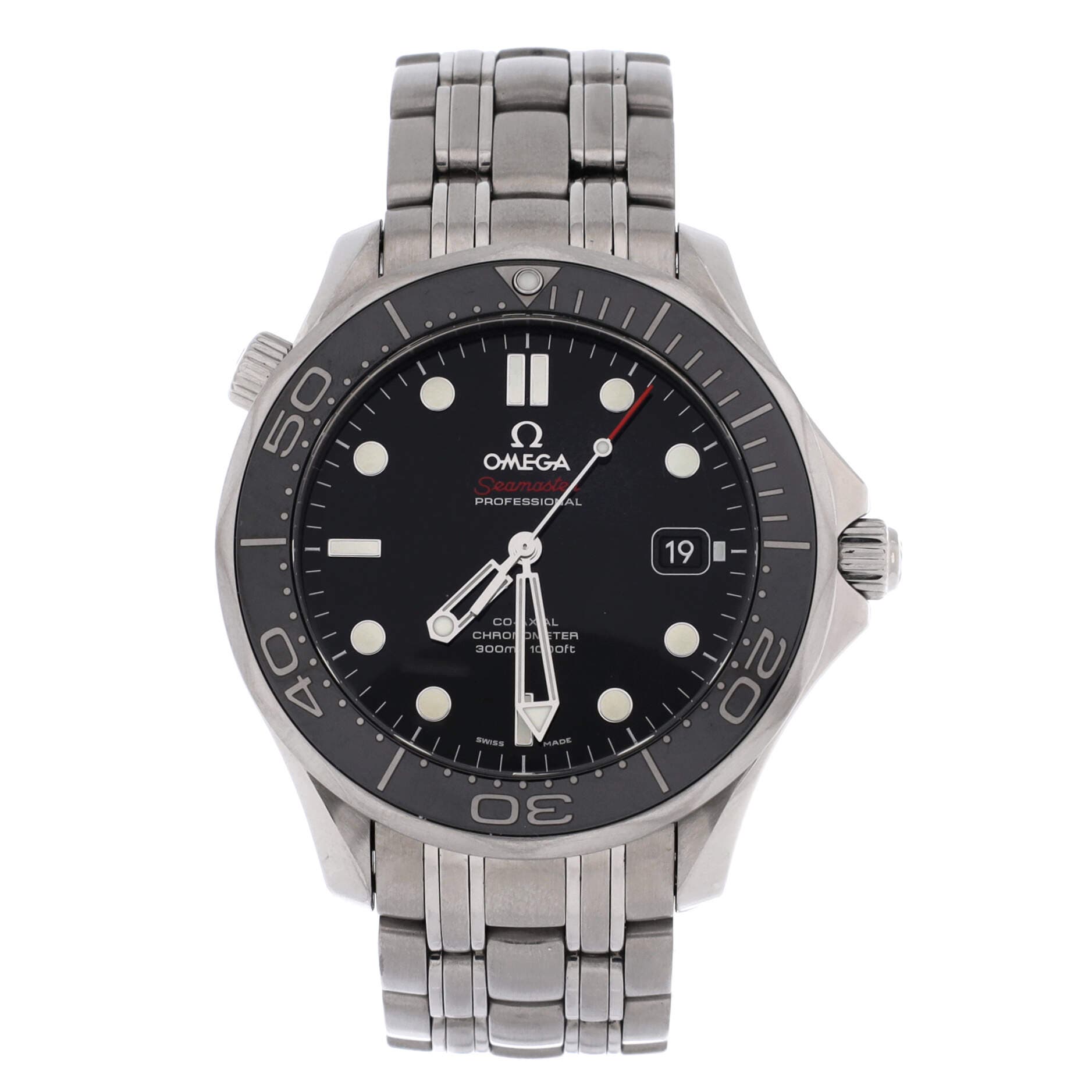 Seamaster Professional Diver 300M Co-Axial Chronometer Automatic Watch Stainless Steel 41, Main, color, Metallic Silver