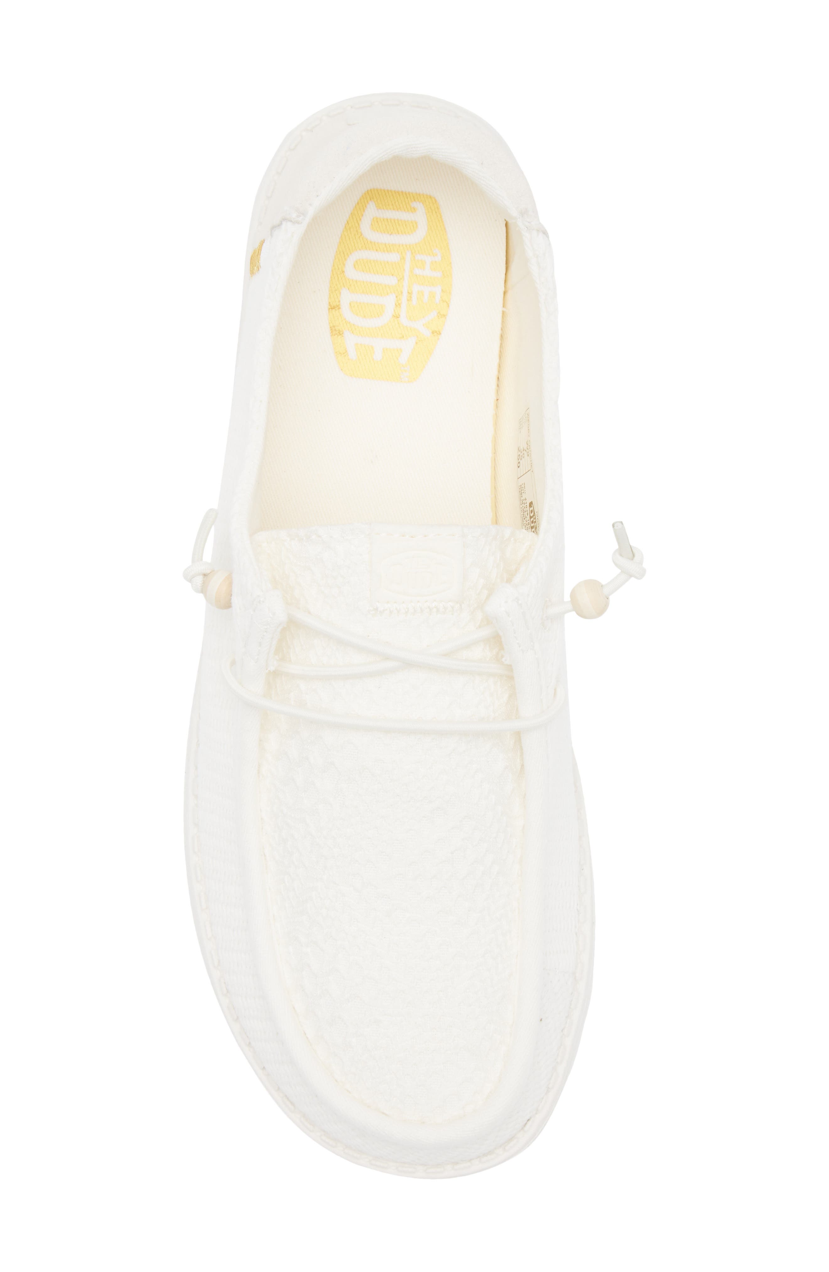 Hey Dude Wendy Crochet Slip-On Moc Toe Shoe, Alternate, color, 