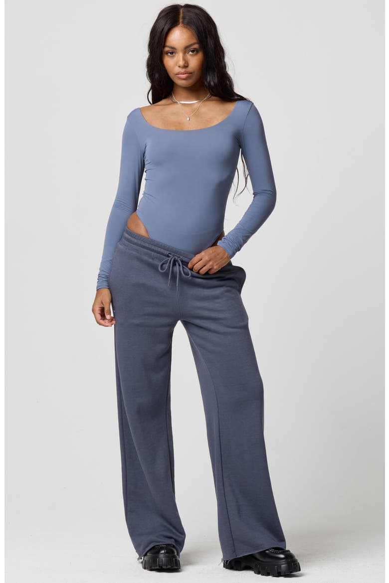Softie Flex Bodysuit, Alternate, color, GRISAILLE