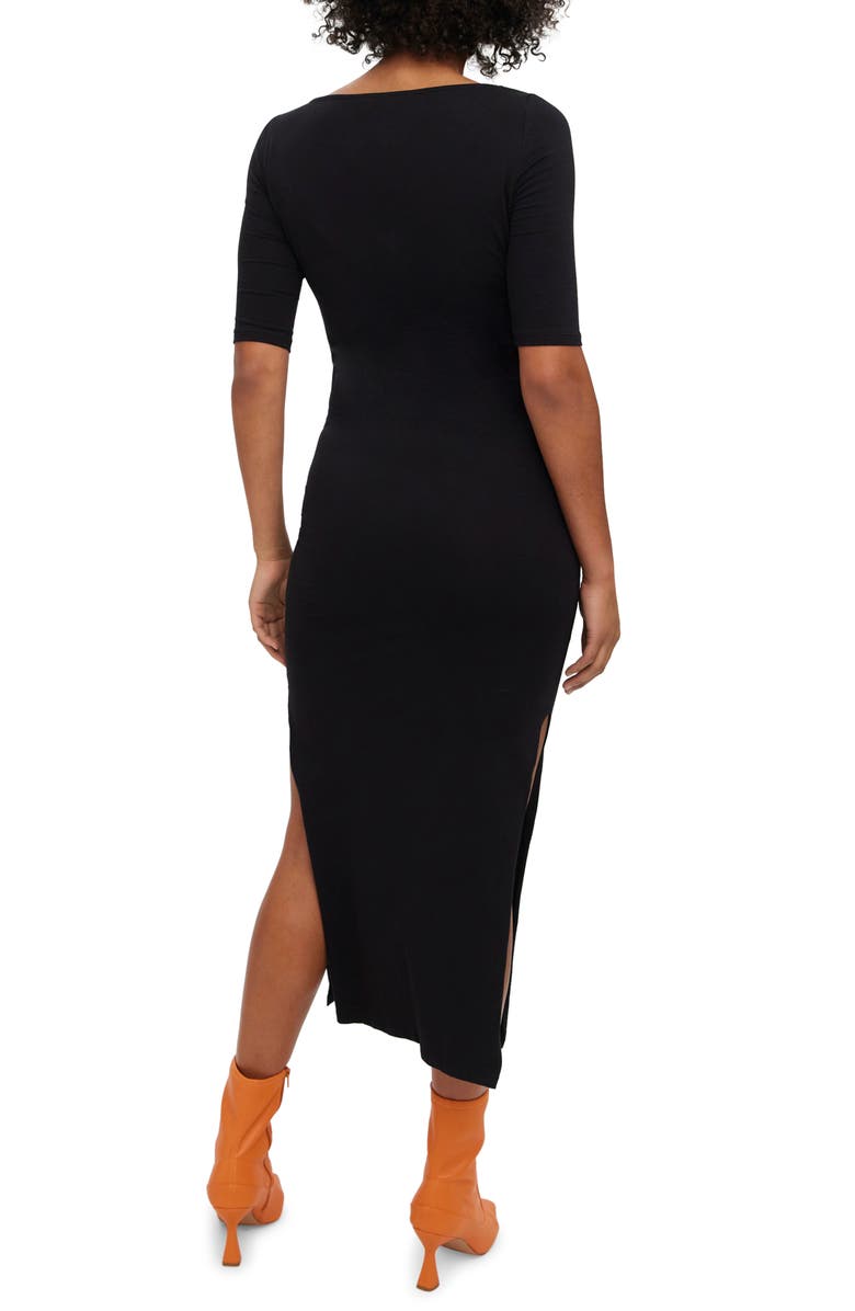 VERO MODA Scoop Neck Maxi Dress, Alternate, color, 