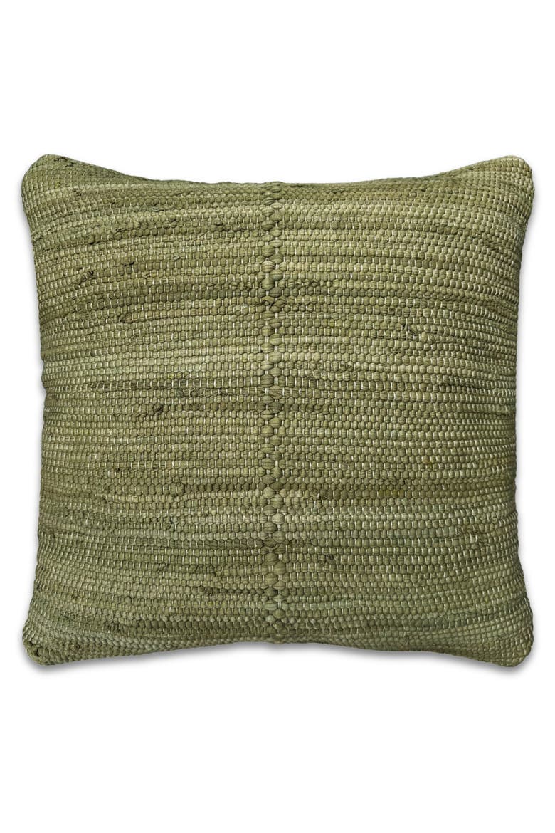 Chindi Pillow Cover, Main, color, Moss