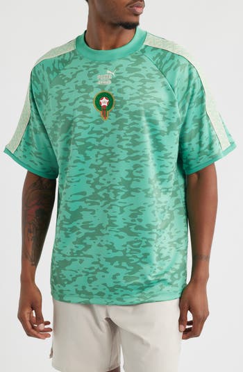 jumpone ヘキサTシャツ　エメラルドグリーン PUMA x Morocco x Salehe Bembury King Jersey | Nordstrom