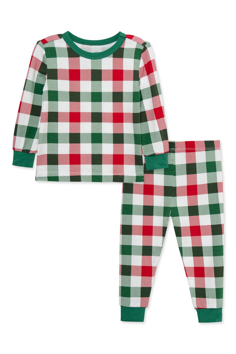 Kids' Plaid Two-Piece Pajamas, Main, color, PLAID