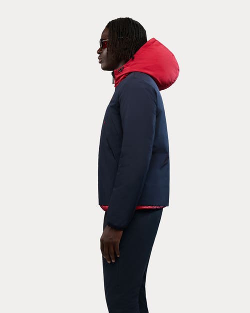 Alpenhaus Échiroles Reversible Insulated Windbreaker In Blue