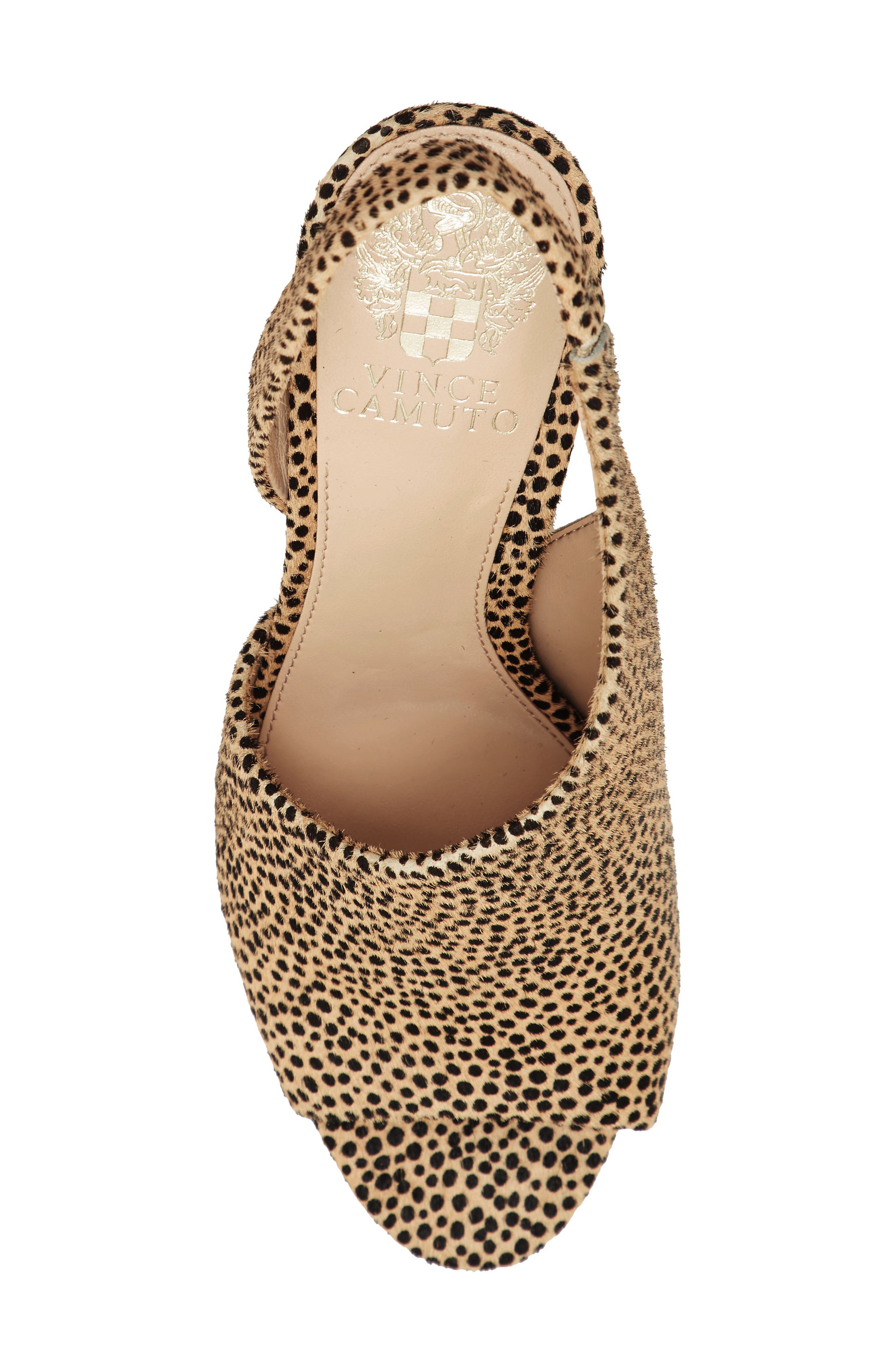 Crasantha Sandal, Alternate, color, NATURAL CALF HAIR