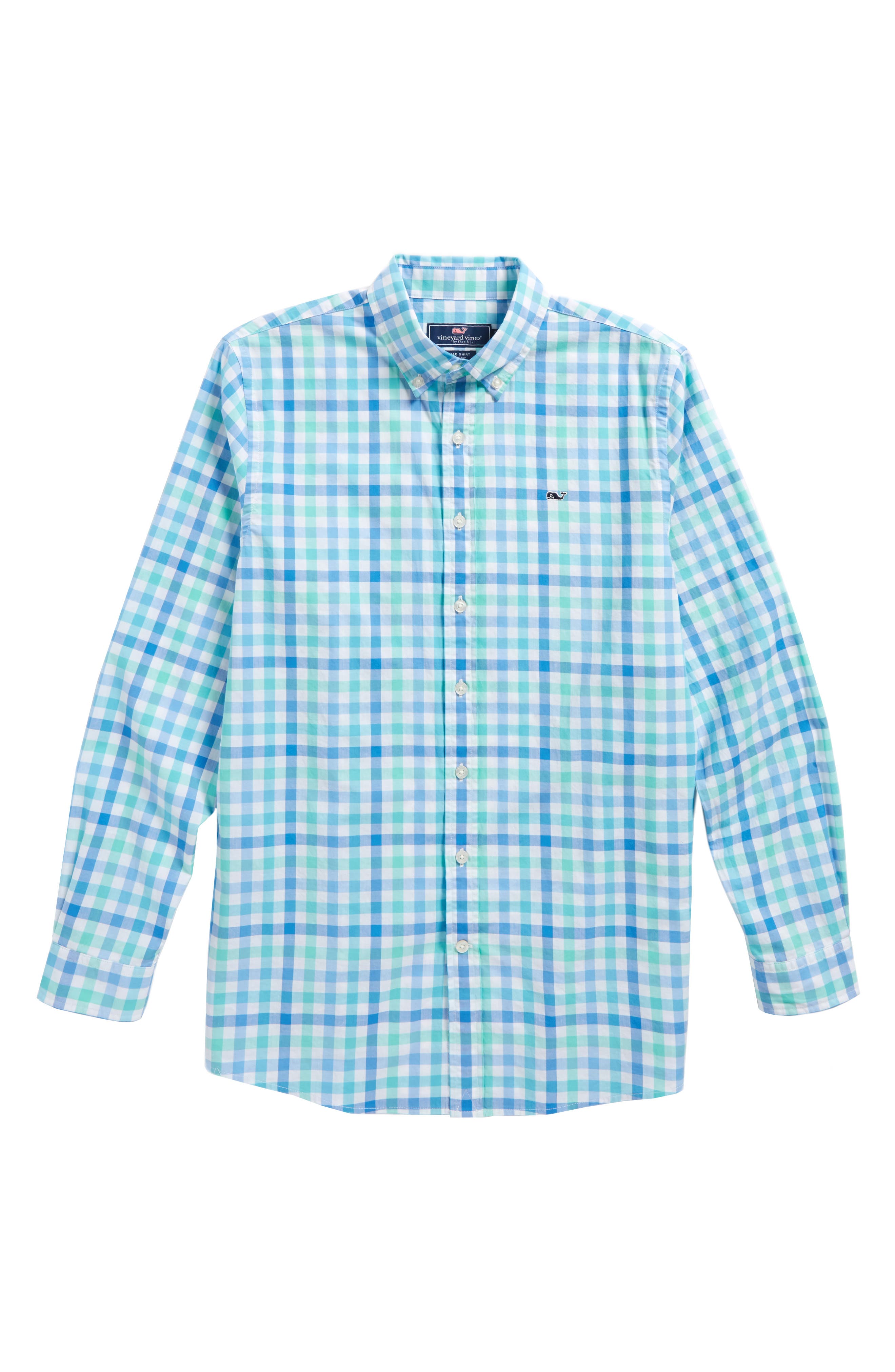 vineyard vines Eagle's Nest Gingham Whale Shirt | Nordstrom