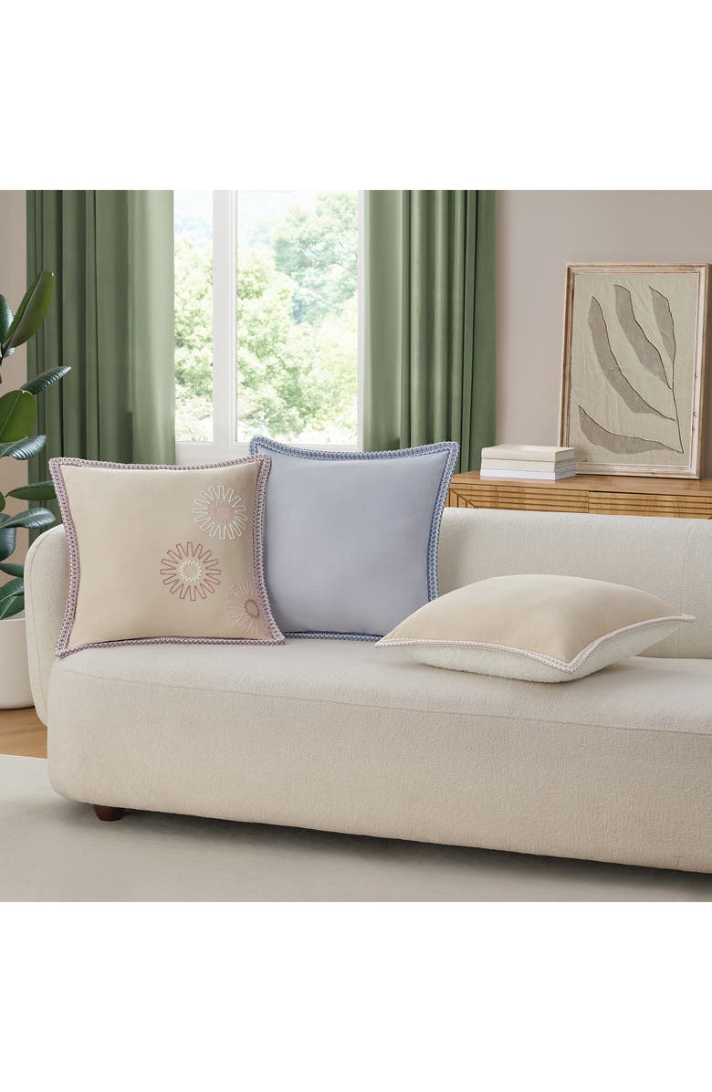 UGG<sup>®</sup> Kirkwood UGGBraid Accent Pillow, Alternate, color, Misty Wisteria
