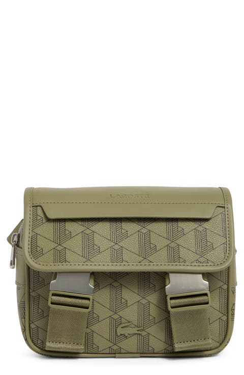 The Blend Faux Leather Messenger Bag