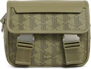 Lacoste The Blend Faux Leather Messenger Bag