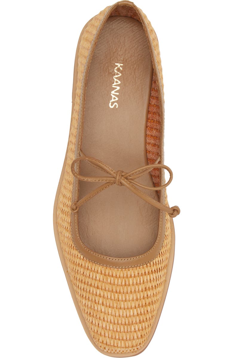 Kaanas Lexie Basket Weave Ballet Flat, Alternate, color,