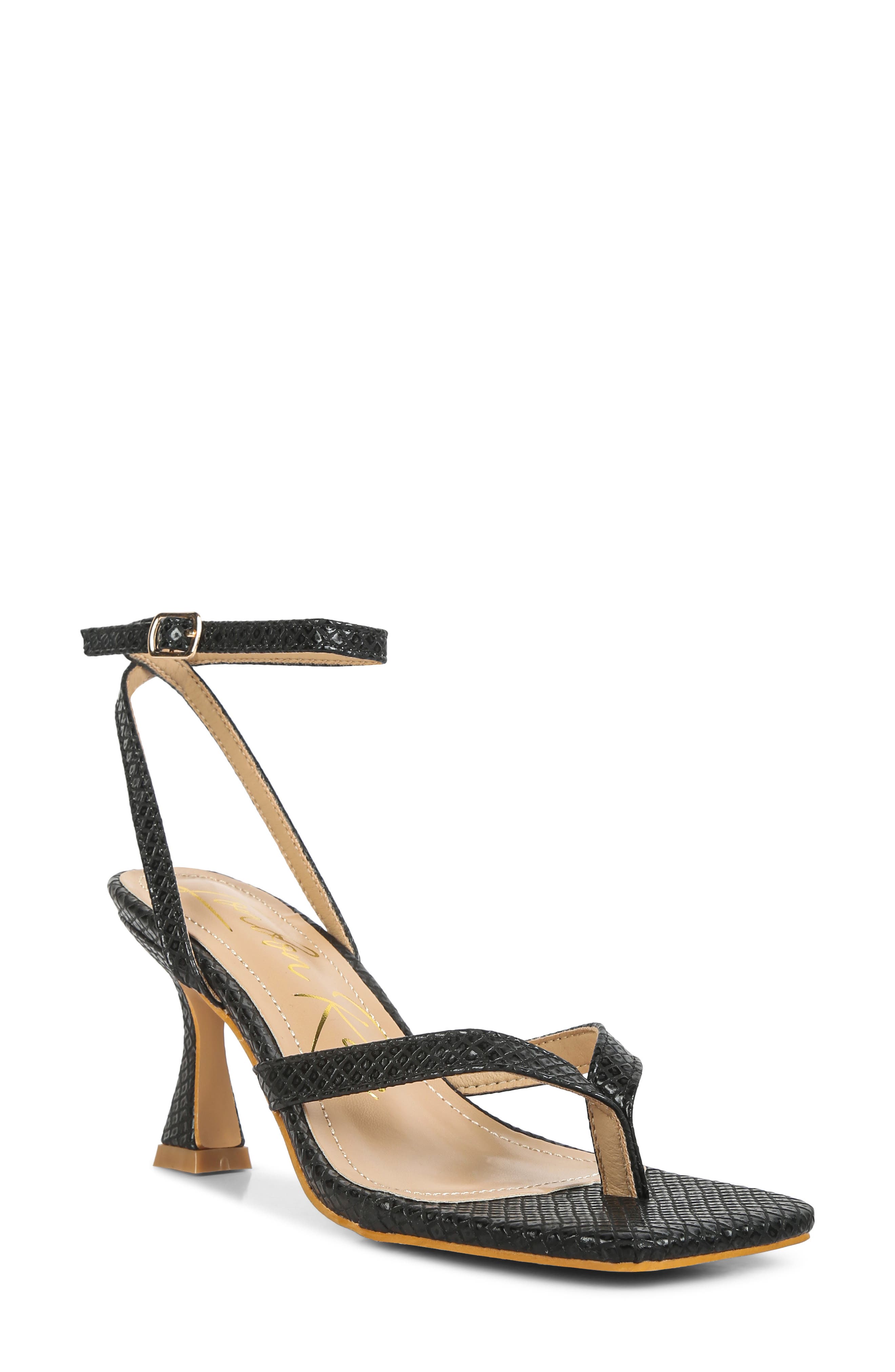 LONDON RAG Celty Croc Embossed Sandal, Main, color, 