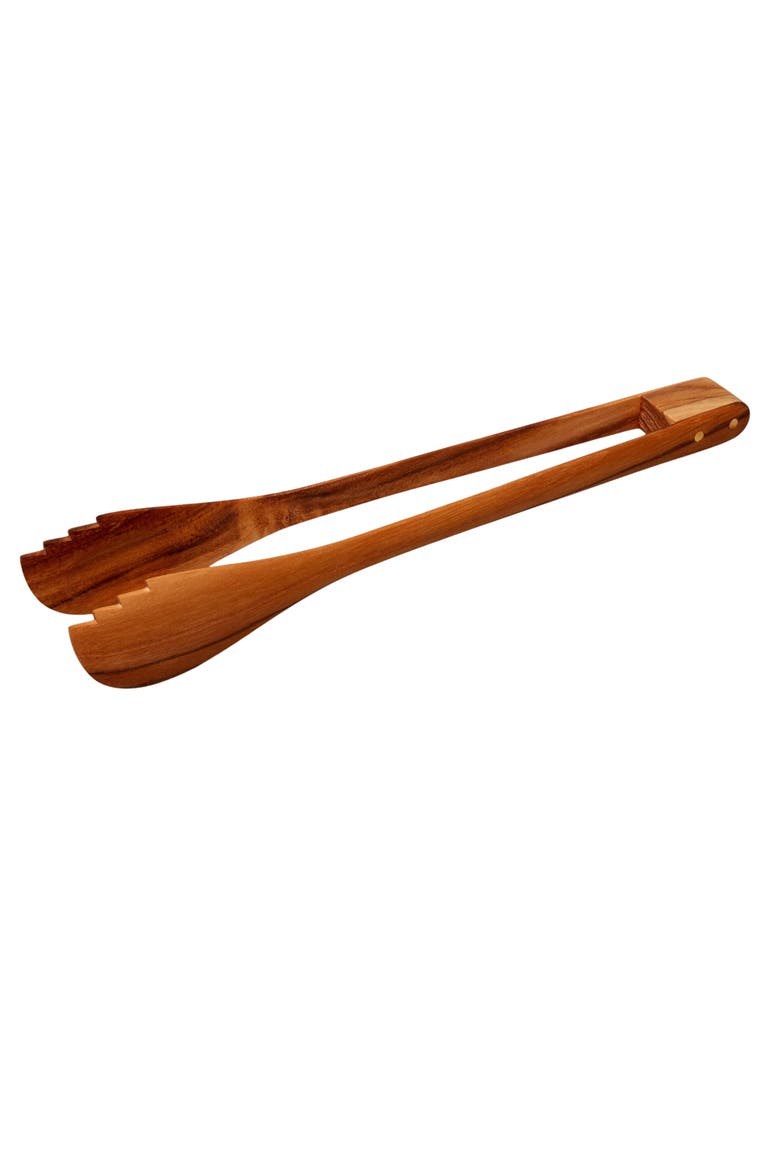 Teak Tongs, Main, color, Teak