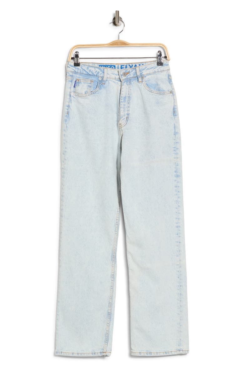 Elyah Straight Leg Jeans, Alternate, color, TURQUOISE/ AQUA