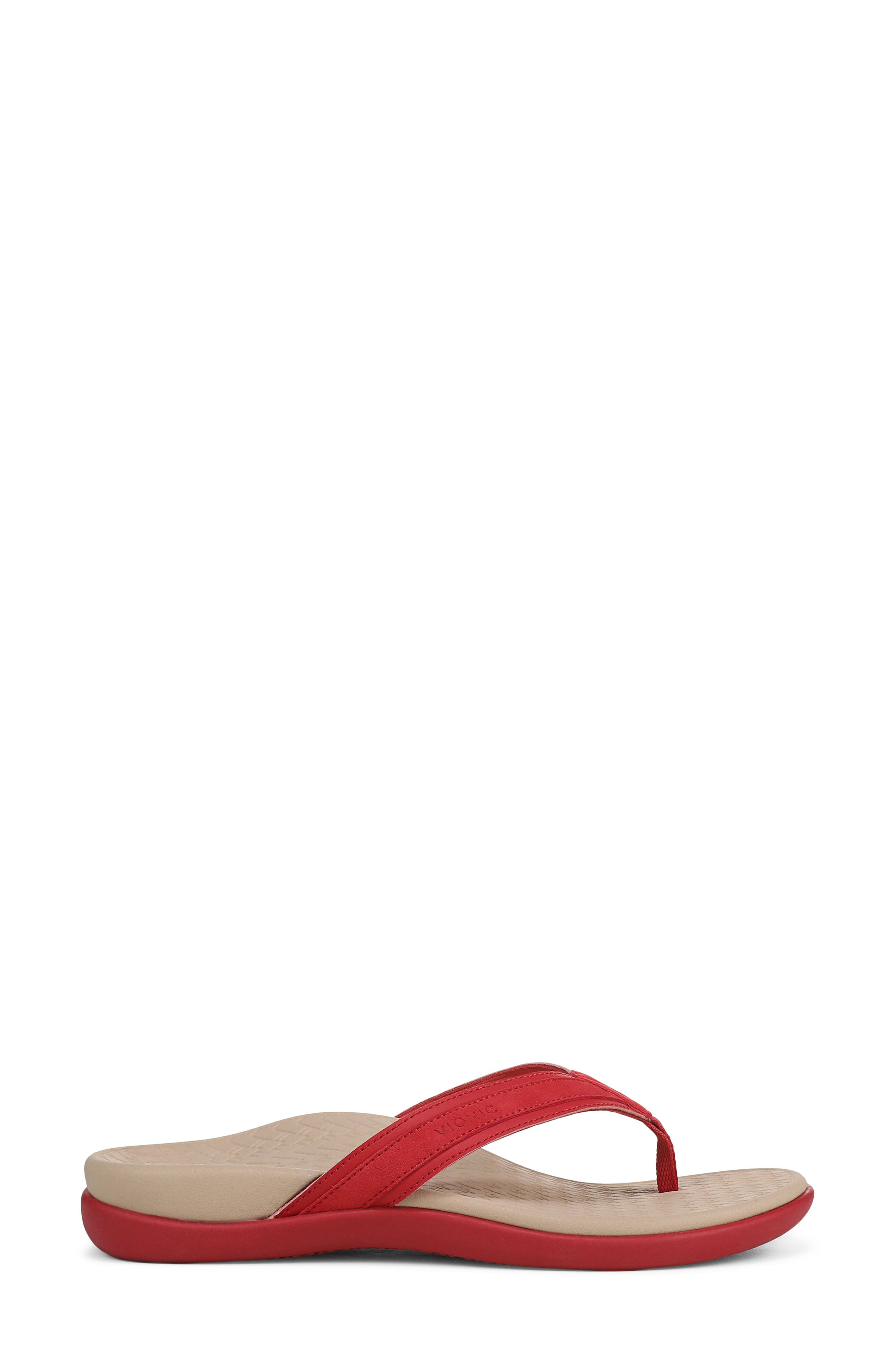 Tide 2.0 Flip Flop, Alternate, color, VARSITY RED