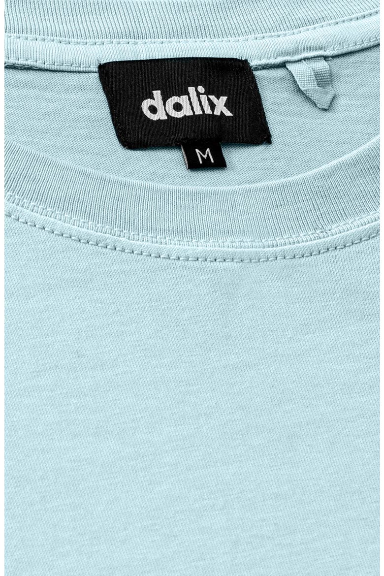 Mens Lil Alien Midweight Garment Dye Tee, Alternate, color, Sky Blue