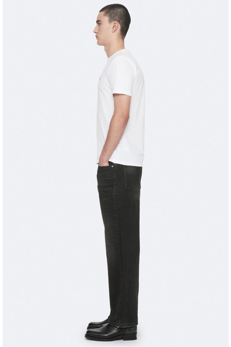 Loose Straight Leg Jeans, Alternate, color, WASHED GREY