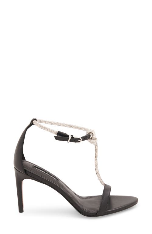 Bcbg Max Azria Trinnia T-strap Sandal In Black
