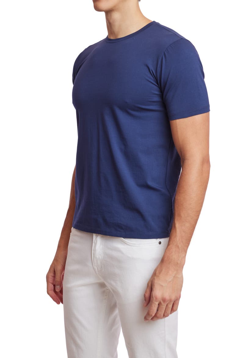 Lucas Crewneck T-Shirt, Alternate, color, NAVY BLUE