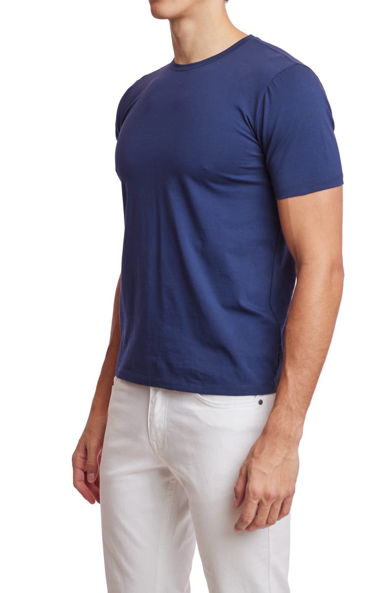 PAISLEY & GRAY Lucas Crewneck T-Shirt, Alternate, color, Navy Blue