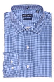 Nautica Slim Fit Check Dress Shirt