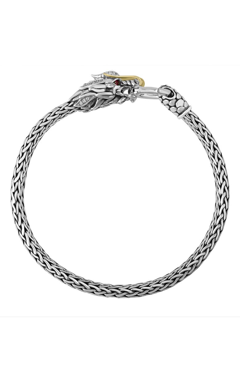 EFFY Pavé Diamond Tulang Naga Chain Bracelet, Alternate, color, 