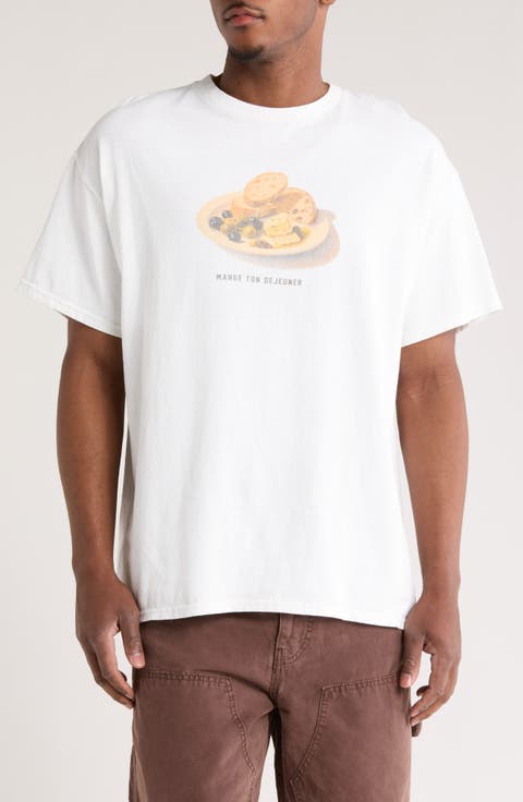 Appetizer Cotton Graphic T-Shirt
