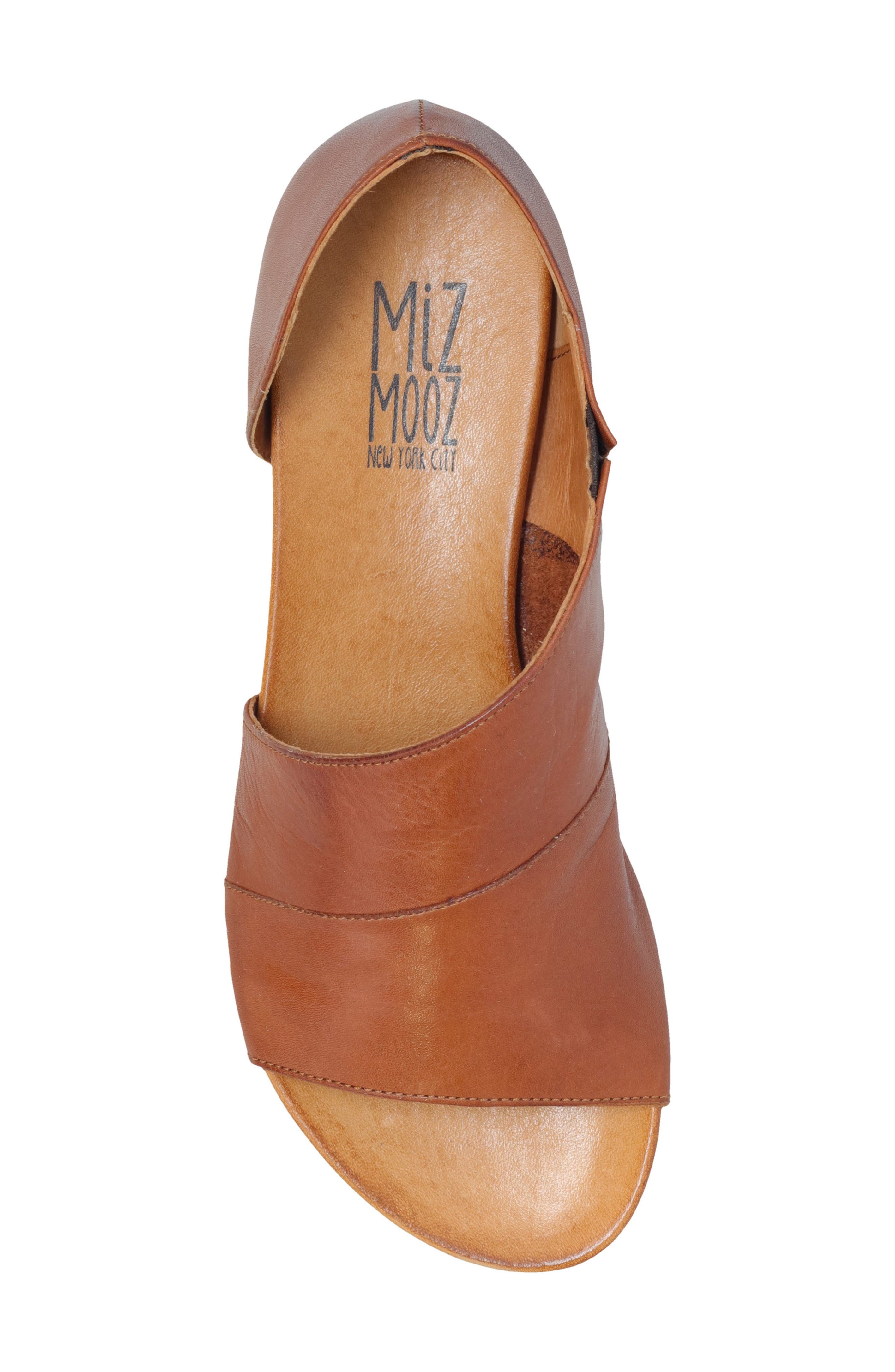 Allegra Sandal, Alternate, color, BRANDY LEATHER