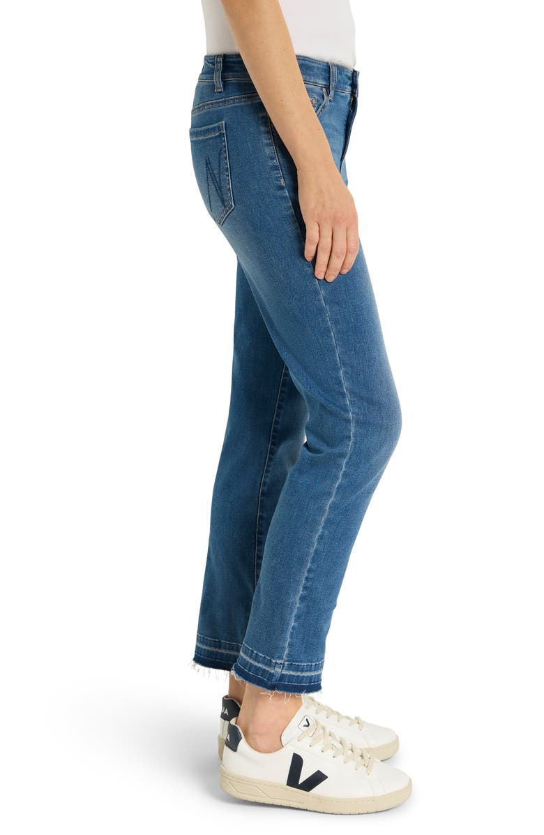 NIC+ZOE Straight Leg Ankle Jeans, Alternate, color, Atlantic